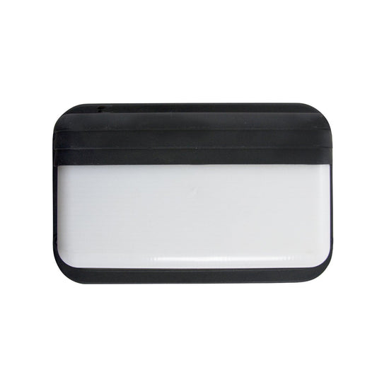 Rynx | Efficient Lighting El-155-123 Timeless Outdoor Wall Pack Cast Aluminum Powder Coated Black Acrylic Lens With Built-in Photocell Energy Star Qualified