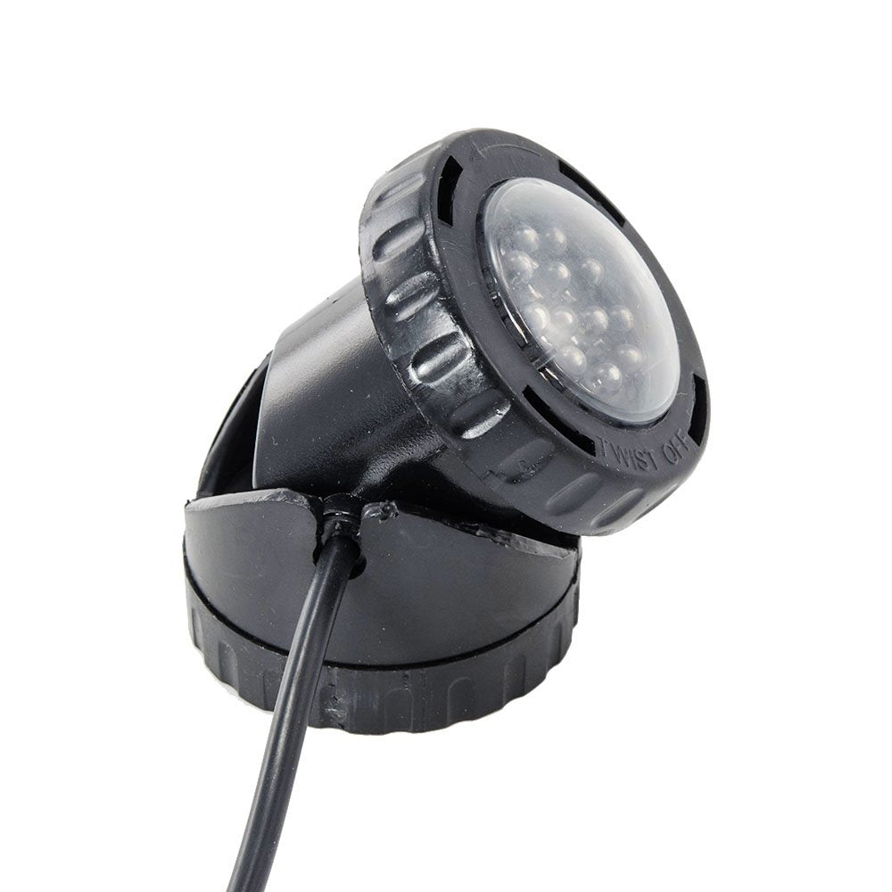 Rynx | Jebao 4 LED Super Bright Underwater Pond Fountain Light Kits With Multicolor Lens