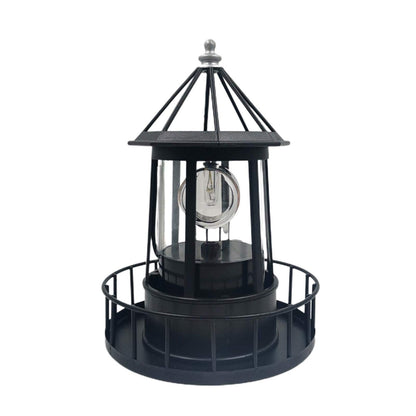 Rynx | Calidaka Solar Led Lighthouse - 360° Rotating Waterproof Garden Lighting For Outdoor Decor