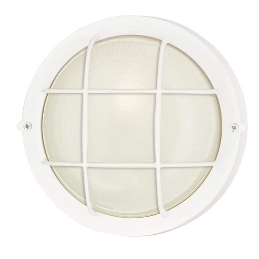 Rynx | Westinghouse En-Light Outdoor Wall Lamp, White Color, Round, Alloy Steel, White Glass Lens