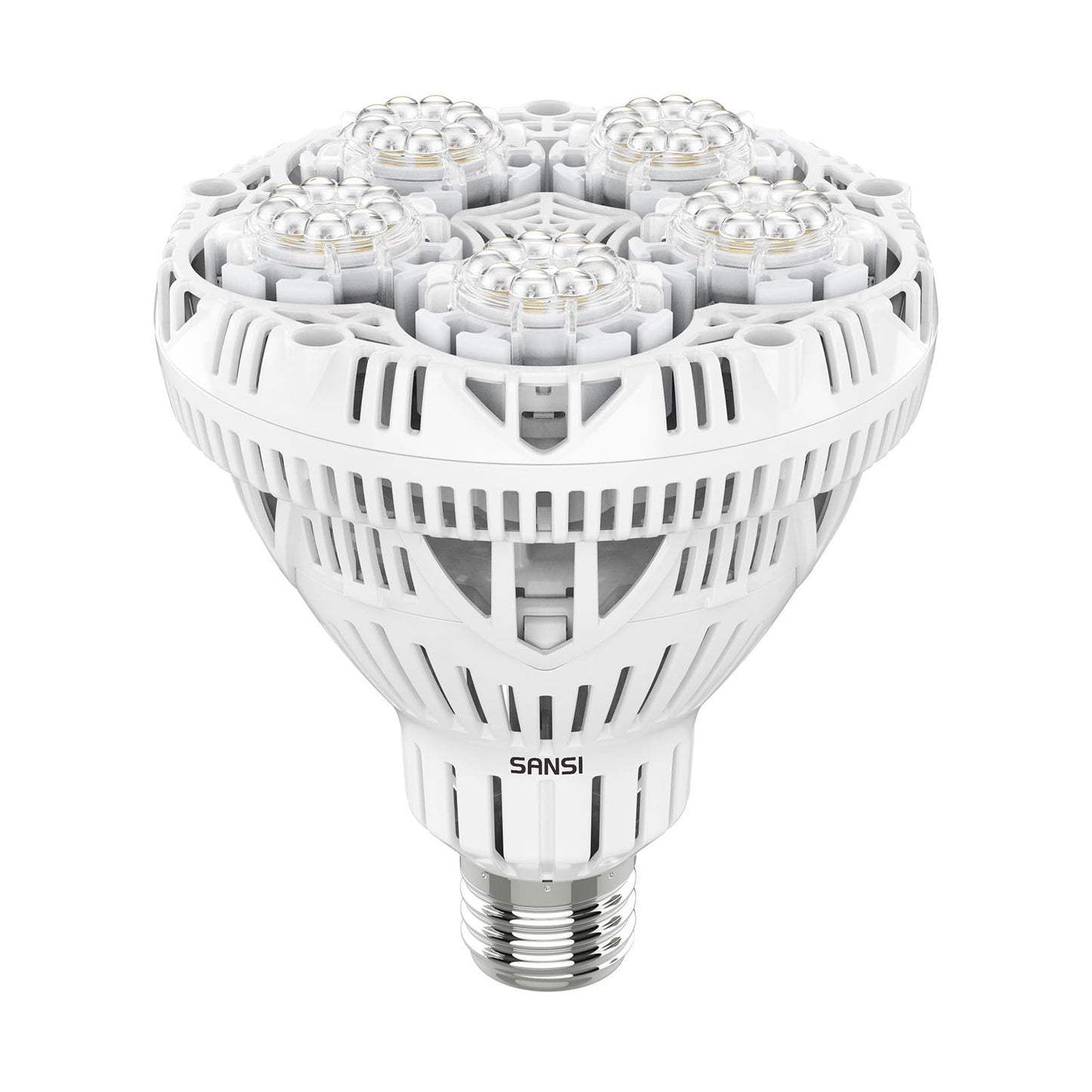 Rynx | Sansi 24W Growth Light Bulb, Full Spectrum, High Ppfd, Perfect For Indoor Plants And Flowers