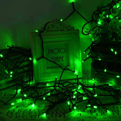Rynx | Toodour 72Ft Green Sunny Christmas Lights, 200 LED Waterproof Light Strings For Outdoor Decoration