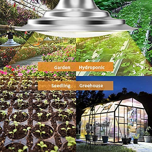 Rynx | 6-bulb outdoor LED grow lights, full spectrum waterproof light string for greenhouse