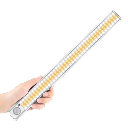 Rynx | Goodland 160 Led Wardrobe Light Motion Sensor Under Cabinet Light Indoor Lighting 3600Mah Battery Powered Light Bar Dimmable Rec