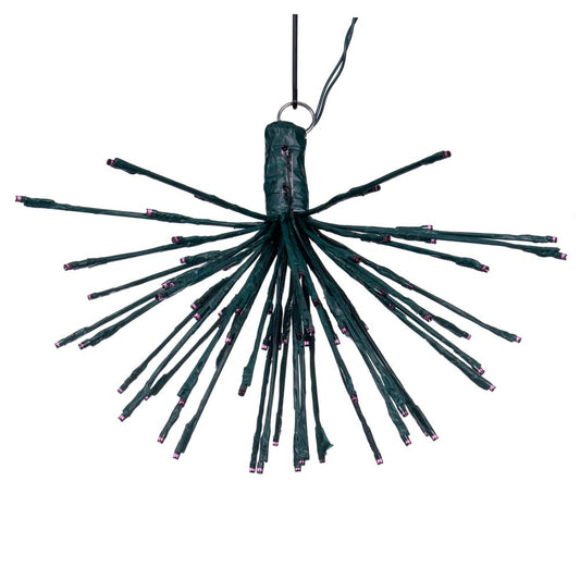Rynx | Vickerman 80Lt X 16" Green Starburst Purple 5Mm Led Lights.