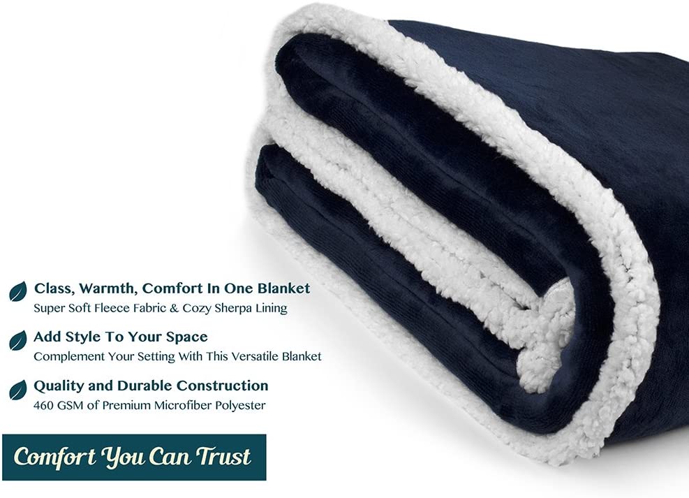 Rynx | Twin Plush Sherpa Blanket