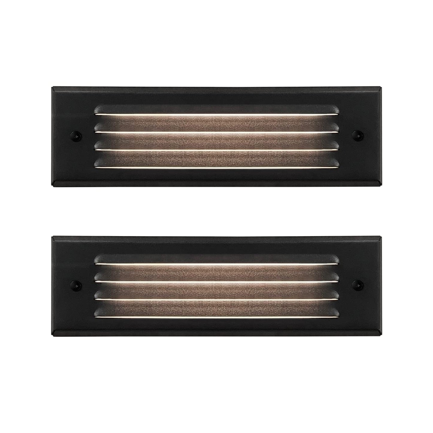 Rynx | Gkoled 4W Low Voltage Led Step Light, 12V Surface Mounting, 2700K, Black Aluminum, 2