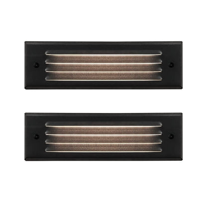 Rynx | Gkoled 4W Low Voltage Led Step Light, 12V Surface Mounting, 2700K, Black Aluminum, 2