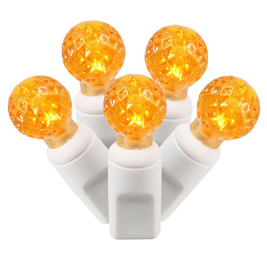 Rynx | Vickerman 100 Lit Led Orange Light Set 34' Long