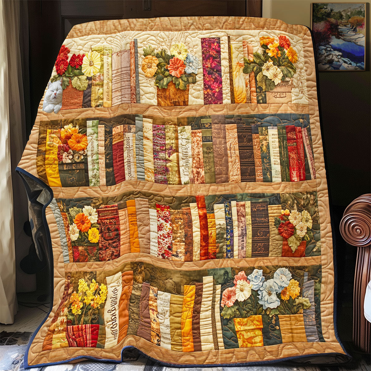 Rynx | Bookcase Quilt