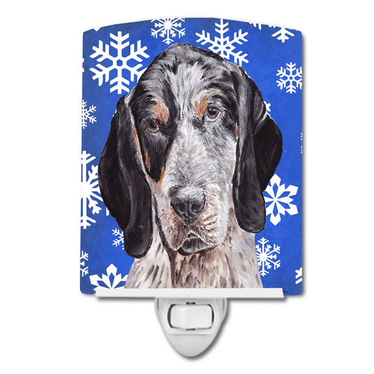 Rynx | Caroline's Treasures Blue Tick Coonhound Ceramic Night Light, 6X4X3, UL-Approved, Multicolored