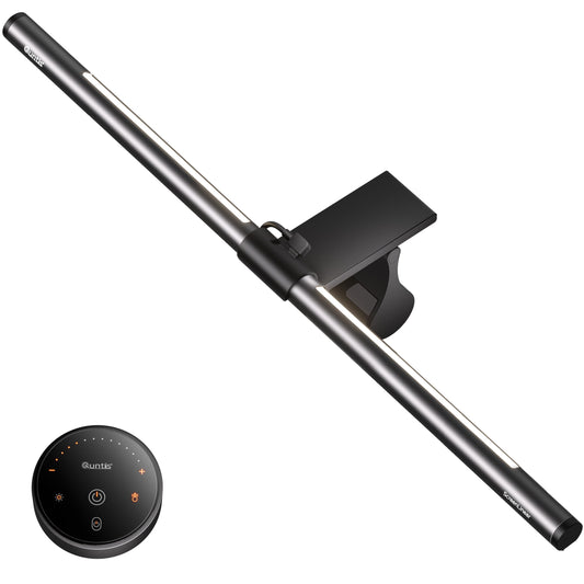 Rynx | Quntis Gray Screen Light Bar With Remote Control, Adjustable Dimming, Eye-Friendly, Fits All Screens