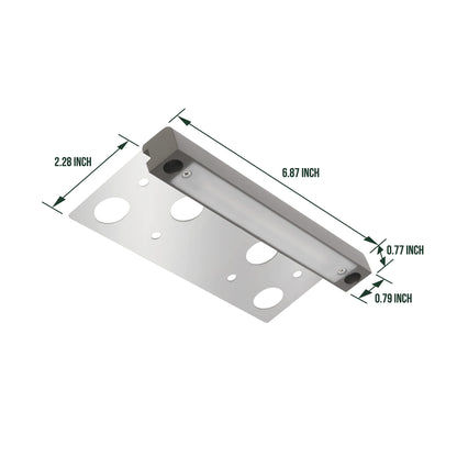 Rynx | Gkoled 6.8" Low Voltage Hardscape Light, 12V Ac/Dc, 4W 2700K,