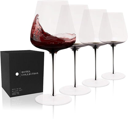 Rynx | Hotel Collection Smoke Style Red Wine Glass | 4 Glasses