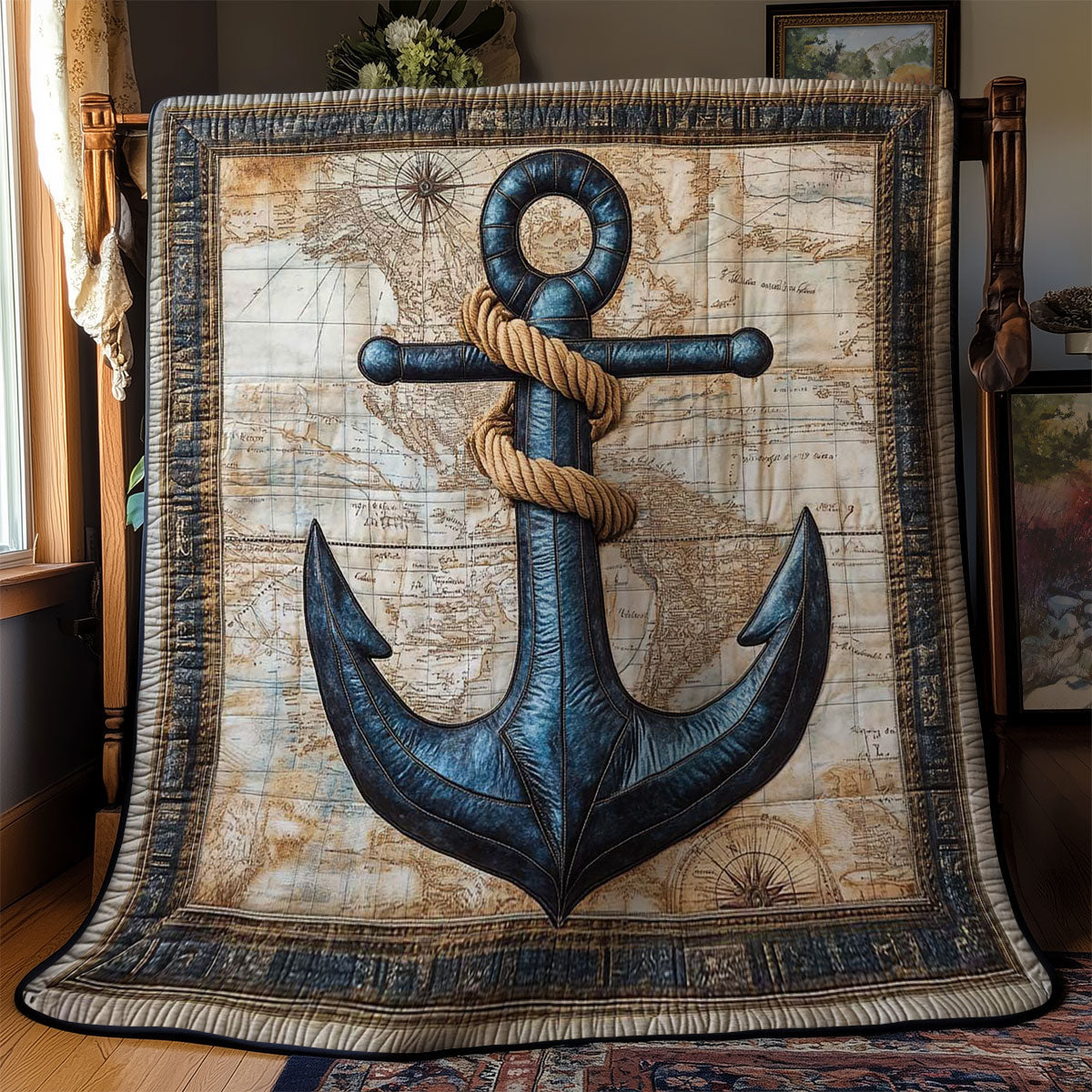 Rynx | Seafarer’s Anchor Quilt
