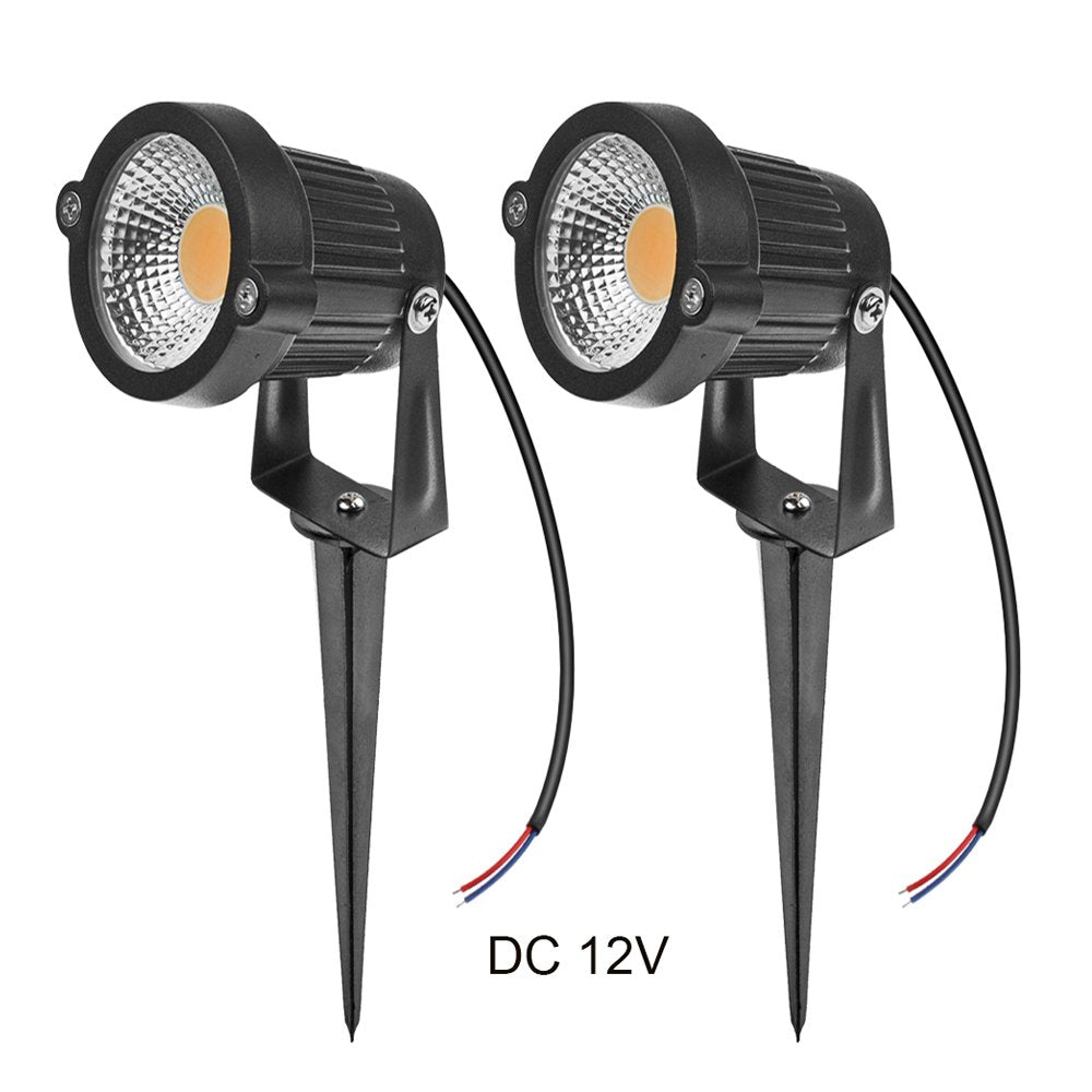 Rynx | Lemonbest® 5W Cob Led Outdoor Decorative Lamp - Warm White Landscape Path Light, Pack of 2