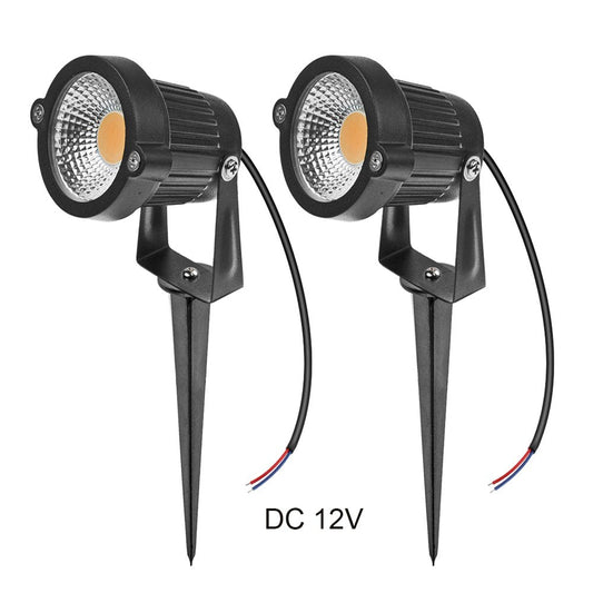 Rynx | Lemonbest® 5W Cob Led Outdoor Decorative Lamp - Warm White Landscape Path Light, Pack of 2