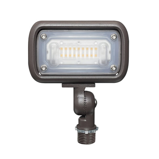 Rynx | Gkoled 15W Outdoor Led Flood Security Light, Waterproof Landscape Lighting, 50W Psmh Equivalent, 1370 Lumen, 3000K Warm White, 120-277V, 1/2" Bend Mount, Ul-Listed
