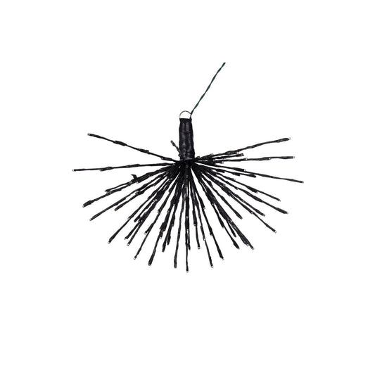 Rynx | Vickerman 160Lt X 24" Black Starburst Warm White 5Mm Blink Led Lights.