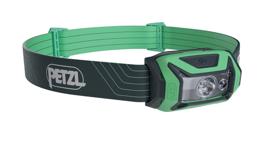 Rynx | Petzl Tikka Headlamp - 350 Lumen Compact Light With Red Mode For Hiking, Climbing, Camping - Green