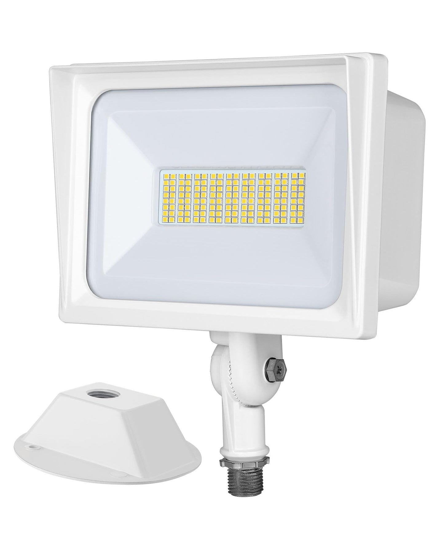 Rynx | Dewenwils 65W Led Floodlight Outdoor, 6670 Lm Super Bright (500W Equivalent) Ip65 Waterproof Tie Mount Led Security Light, 5000K Daylight Floodlight For Garden, Farm, Garage, Ul Listed, White