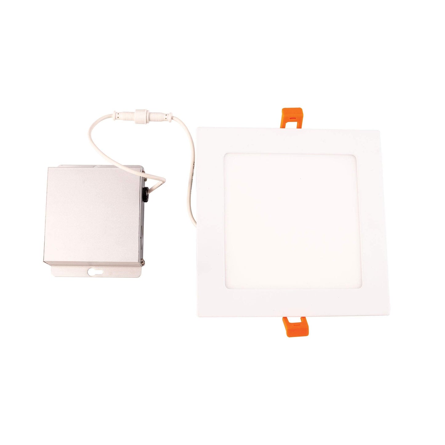 Rynx | Elk Lighting 6" White Integrated Led Recessed Light - Modern Square Fixture