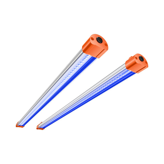 Rynx | Spider Farmer Supp-Uv60 Led Grow Light Bars, Uv Supplemental Light For Indoor Plants, Vertical Farming, Grow Room, 2X4, 5X5 Grow Tents, 365-370Nm Ultraviolet Daisy Chain Lighting, 35.4" Long