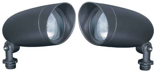 Rynx | Nuvo Lighting - One Light Par20 120 Volt Cast Aluminum Durable Outdoor Landscape Security Lighting Flood Light, Dark Bronze (2 Pack)