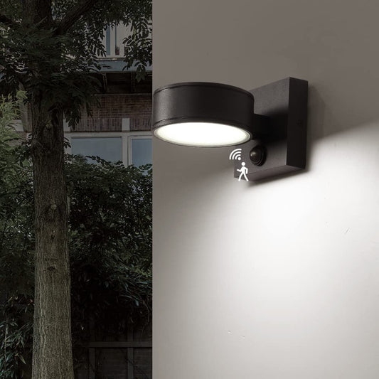 Rynx | Double Century Motion Sensor Outdoor Wall Lamp, 8W Led Waterproof Light, 3000K/4000K/5000K