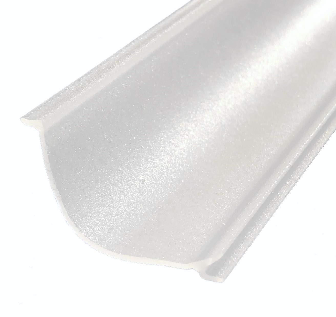 Rynx | Under Cabinet Lighting Lens Replacement | White Ribbed Acrylic Diffuser (Ucel Linkbar, 36'')