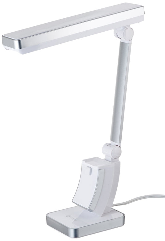 Rynx | Ottlite Slimline Table Lamp, White - Quiet and Environmentally Friendly Plastic Design for Home Office