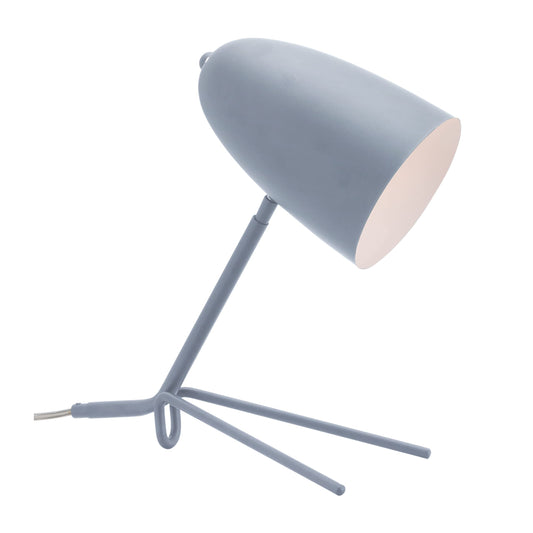 Rynx | Zuo Jamison Gray Metal Table Lamp - Modern Lighting for Home and Office Decor