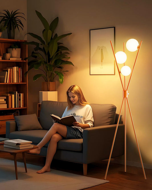 Rynx | Oneach Thread Lamp, Outdoor Portable Rechargeable Battery Lamp, Small Touch Mushroom Lamp With Opal Glass Shade, 3 Colors