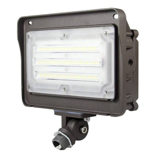 Rynx | Dakason 50W Led Flood Light Outdoor, Dusk-to-Dawn Photocell 180° Adjustable Tilt, 6500Lm 5000K Replaces 150-200W Hps/Mh, Ip65 Waterproof Outdoor Security Lighting Fixture, 100-277Vac, Etl Listed