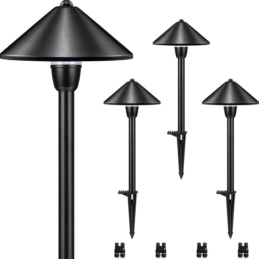 Rynx | Sunvie Low Voltage Path Light 3W 3000K Path Lighting 12-24V Low Voltage Landscape Light Ip65 Waterproof Aluminium Lantern