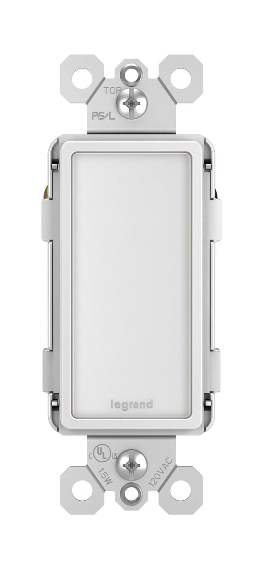 Rynx | Legrand Radiant Led Night Light Socket, Fully Adjustable, White, For Hallways & Stairs