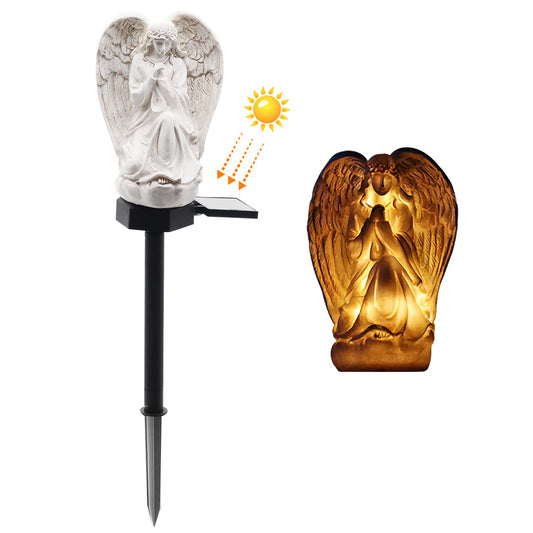 Rynx | Wayda Solar Angel Light - Waterproof Led Lantern For Cemetery, Garden, Balcony, Memorial Gifts