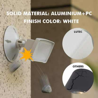 Rynx | Lutec 14W Led Floodlight 1300Lm 5000K Waterproof Single-headed Outdoor Security Fixture