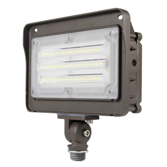 Rynx | Kadision LED Flood Light Outdoor 50W, 6500Lm (200W Hps/Mh Eq.) 5000K Daylight, Waterproof Knuckle Mounted LED Outdoor Flood Light For Garden Veranda Yard, 100-277V Etl Listed
