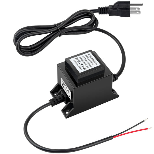 Rynx | Karyoosi Low voltage Garden transformer, Outdoor Low voltage Transformer 110/120V Ac To Ac 24V 0.63A 15W, Power supply Waterp