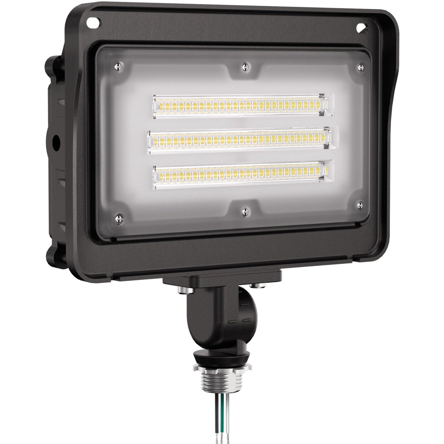 Rynx | Cinoton 50W Led Flood Light Outdoor, 7000Lm[250W Hid/Hps Equivalent] Ip65 Waterproof Security Wall Pack Light Fixture With 180° Hook For Patio Veranda Garage Garden Landscape 5000K Daylight 100-277V 1 Pack