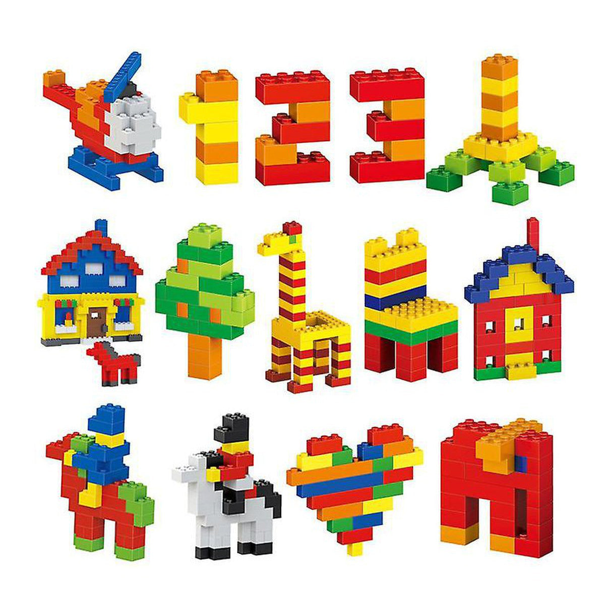 Rynx | Kids Building Block Set 1000 Pieces