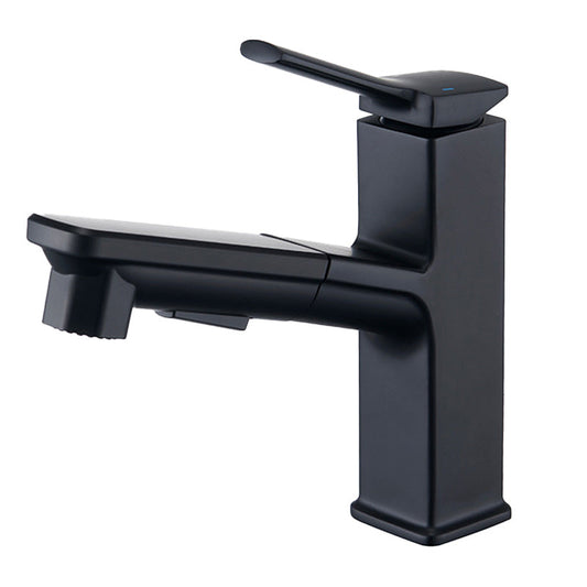 Rynx | Contemporary Basin Mixer Lever Handles Low Arc Copper Basin Mixer