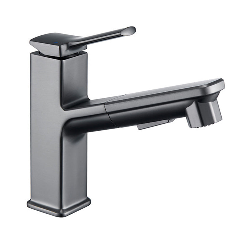 Rynx | Contemporary Basin Mixer Lever Handles Low Arc Copper Basin Mixer