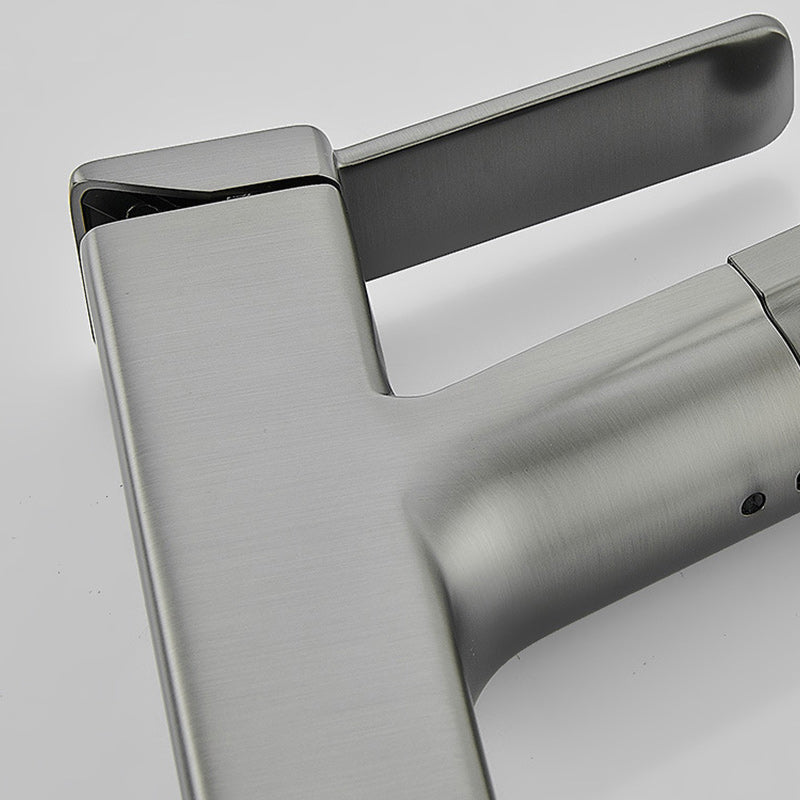 Rynx | Contemporary Basin Mixer Lever Handles Low Arc Copper Basin Mixer