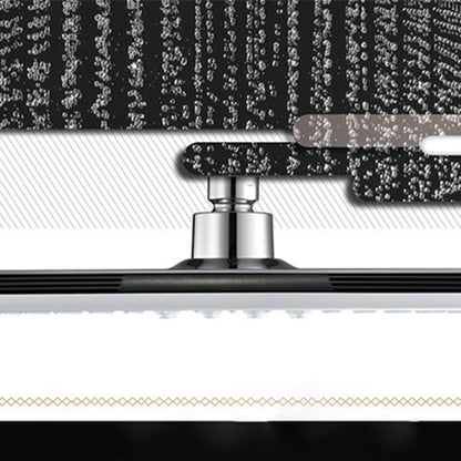 Rynx | Rectangular Fixed Shower Head Traditional Ceiling Mounted Shower Head