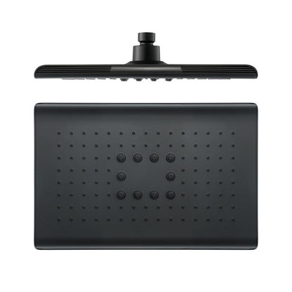 Rynx | Rectangular Fixed Shower Head Traditional Ceiling Mounted Shower Head