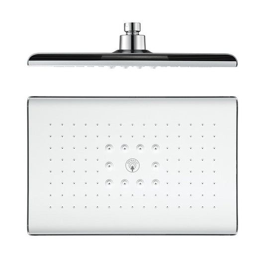 Rynx | Rectangular Fixed Shower Head Traditional Ceiling Mounted Shower Head