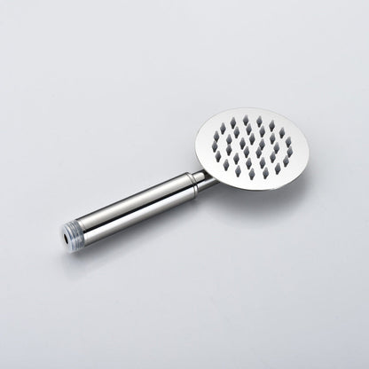 Rynx | Home Round Dual Shower Heads Modern Style Wall Mounted Metal Dual Shower