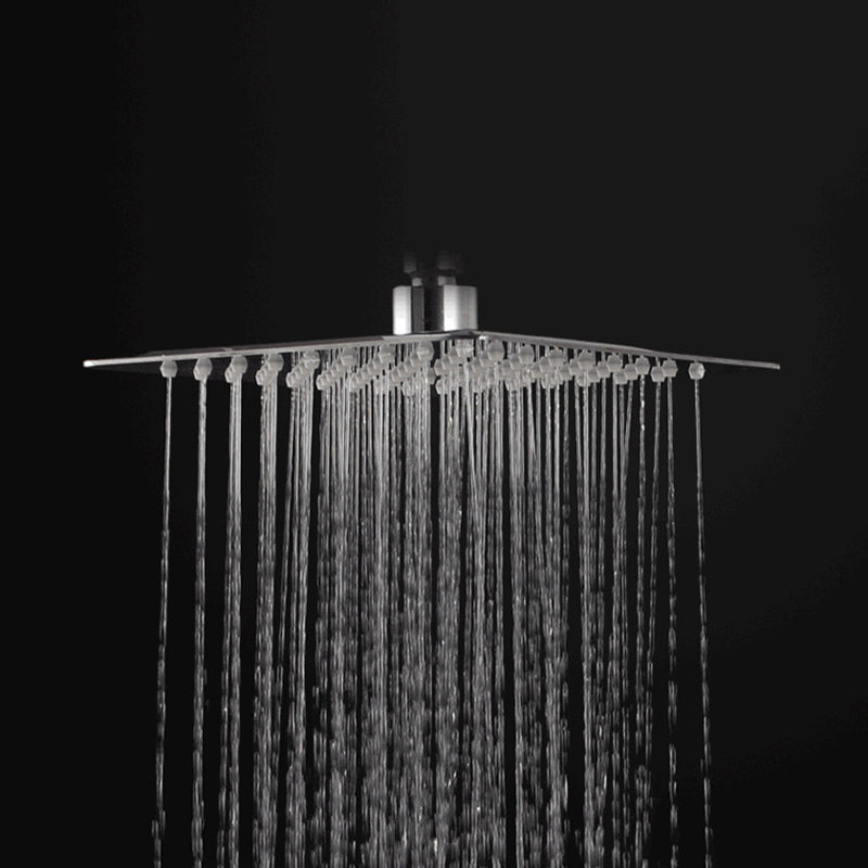 Rynx | Metal Fixed Shower Head Modern Bathroom Ceiling Mount Shower Head